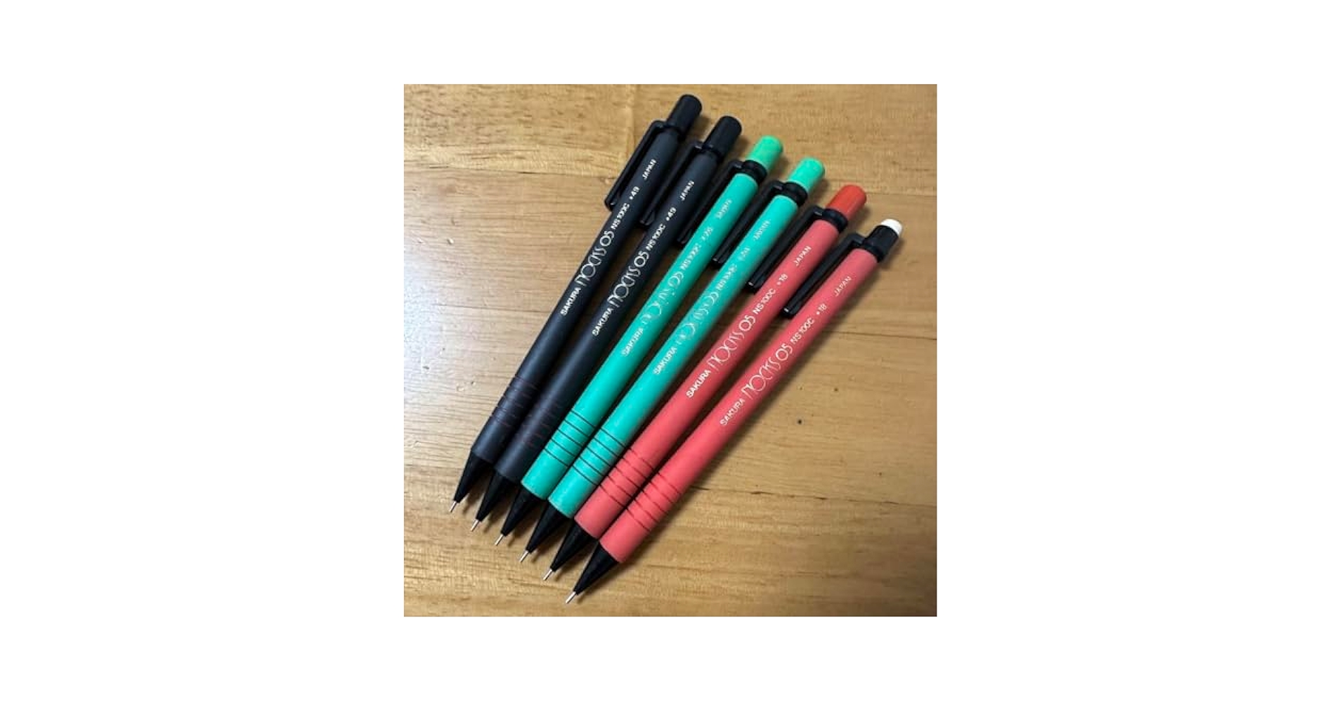 Amazon.co.jp: サクラ NOCKS ノックス NS100C シャーペン 6本